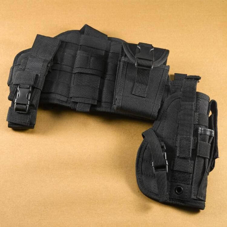 战术组合包男多功能户外战术绑腿快挂腿腰包杂物包挂包cp迷彩