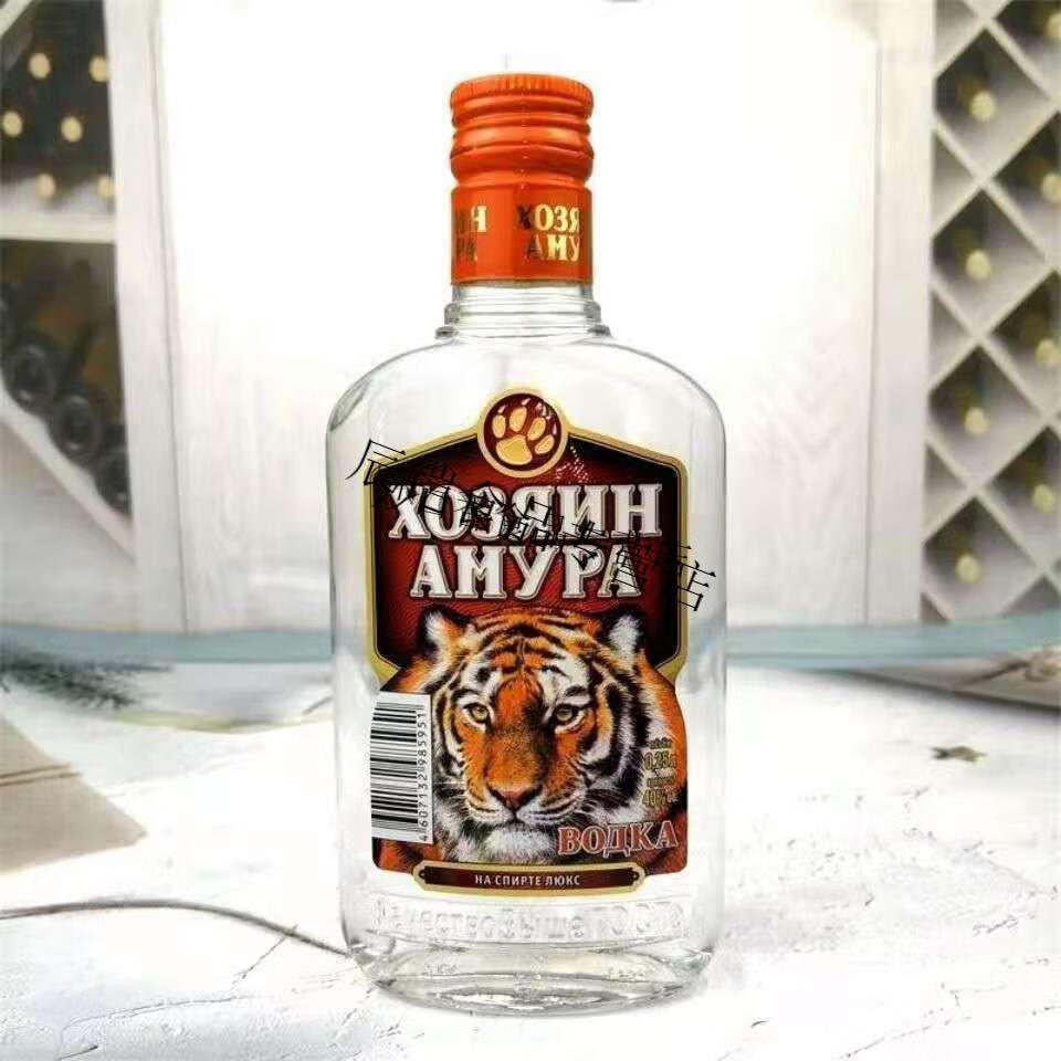俄罗斯虎头酒虎头酒俄罗斯阿穆尔配制酒虎头中草滋补酒500ml瓶虎头鹿