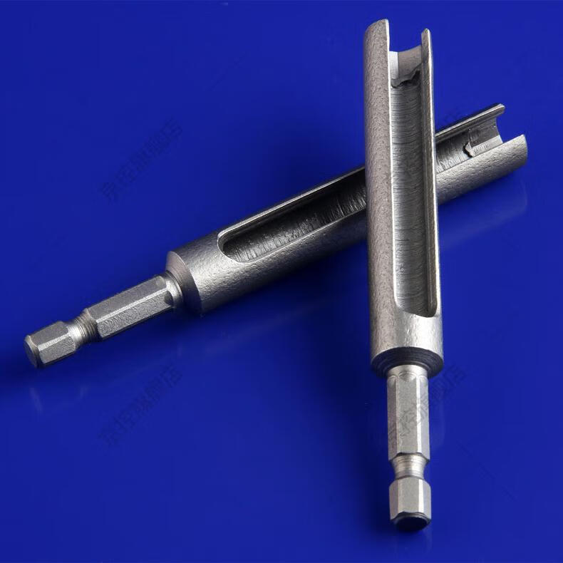 开口套筒100120长外六角柄加长加深风批套筒内六角螺母开口扳手8mm