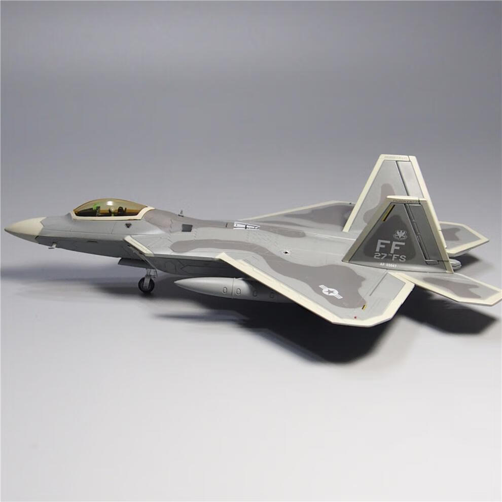 f22猛禽战斗机模型1:72合金仿真军事摆件美军飞机纪念品神孩子 1/72
