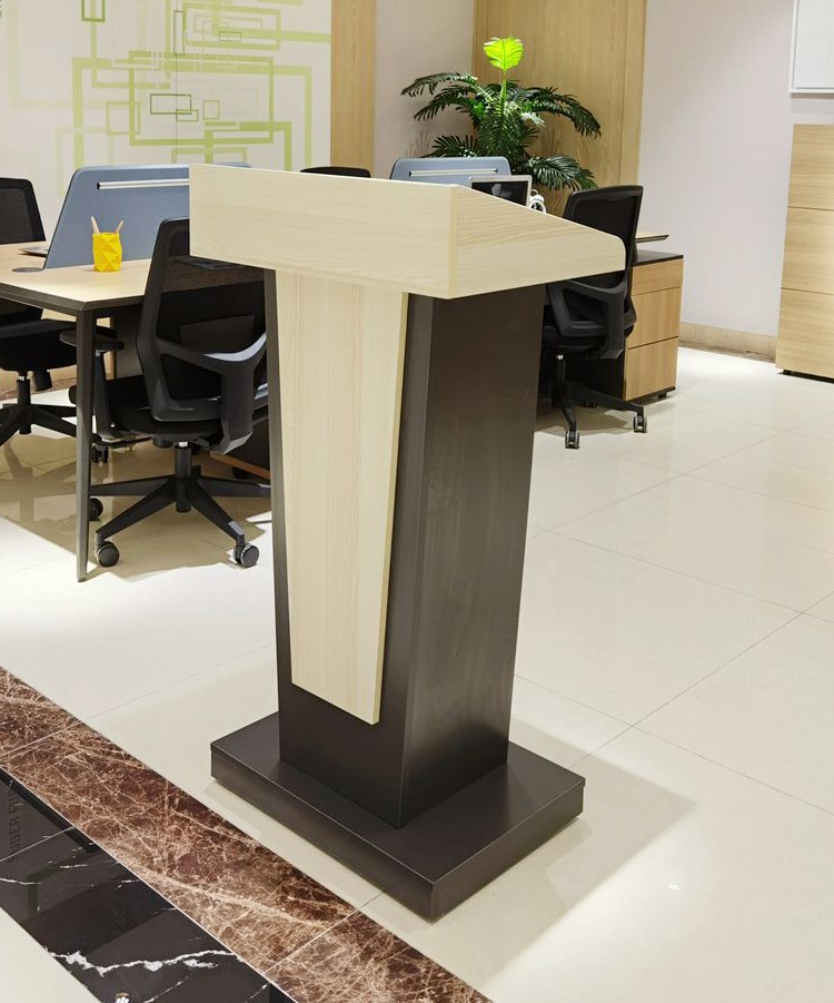 多媒体演讲台会议主持台教师讲台桌发言台接待台迎宾台现代简约司仪台