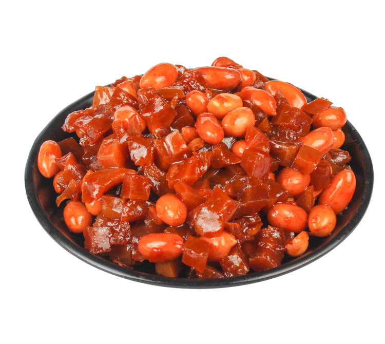 山东特色酱花生米酱花生仁 酱菜咸菜小菜 开袋即食250g 5斤装