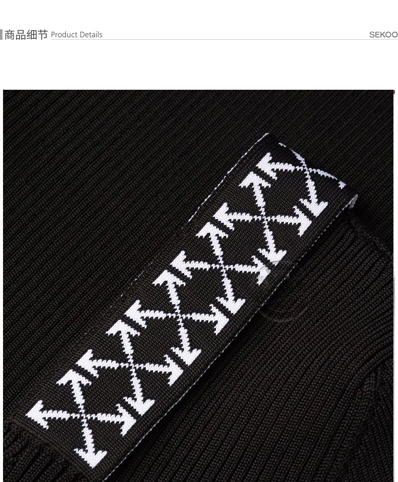 off-white女士箭头印花v领连衣裙owhi048f21kn i001 1001 黑色 40