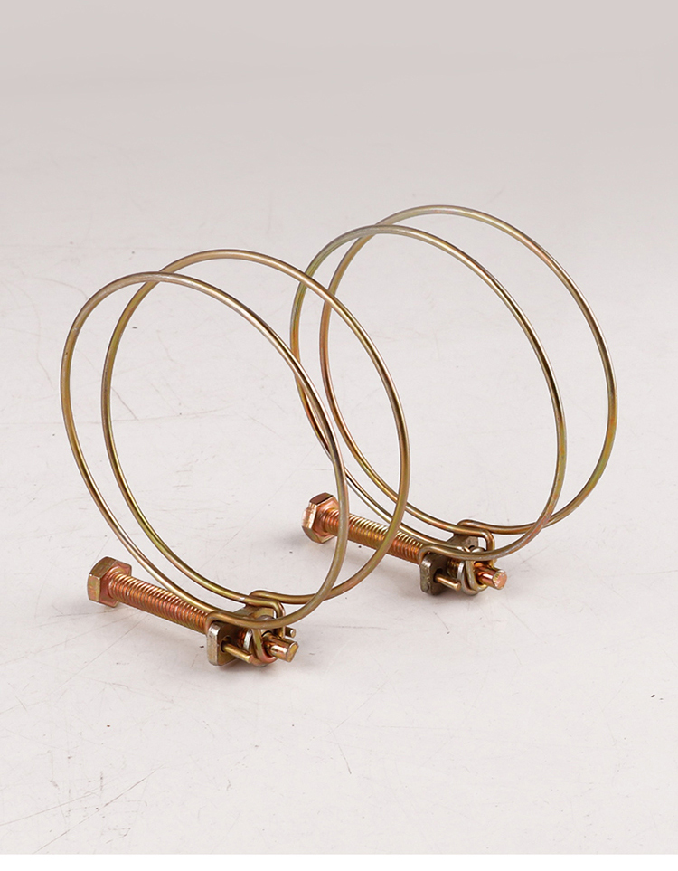 消防水带扎箍不锈铁卡箍喉箍管卡水管抱箍消防接头橡胶圈管箍卡子kd40