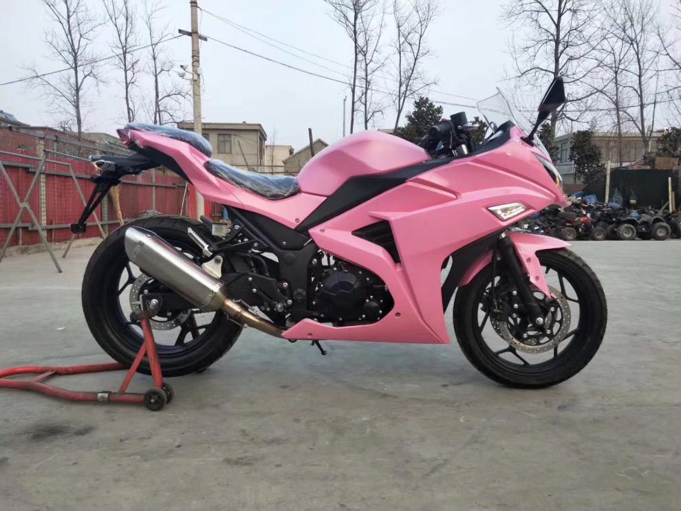 战隼400双缸水冷电喷地平线可上牌整车小忍者本田款式 国四400cc电喷