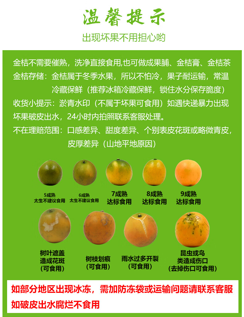 融安滑皮金桔 广西滑皮金桔脆皮小金桔子大果应季新鲜水果顺丰整箱