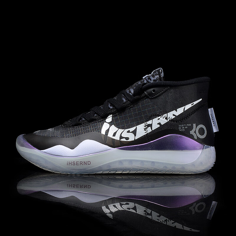 耐克nike杜兰特12代篮球鞋勇士城市限定男鞋 荧光绿 44【图片 价格