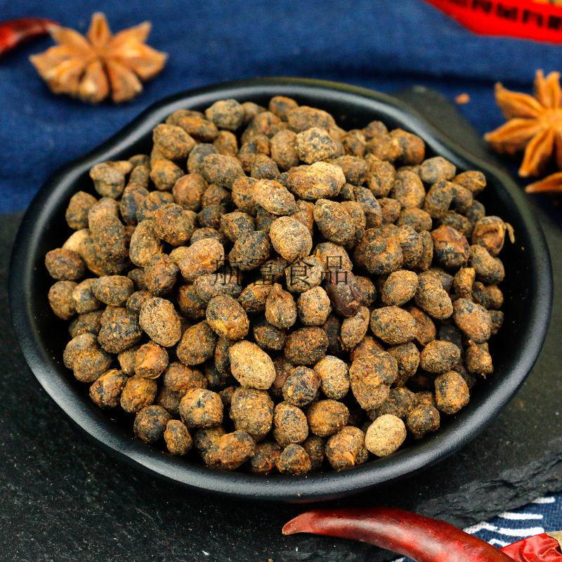 五香豆豉180克*2袋湖南平江特产豆豉黑豆黄豆调味品酱料 五香豆豉180