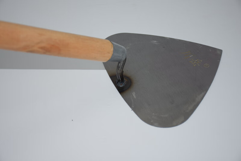川岳砌墙工具三角铲尖大铲子瓦工刀砌砖东北大铲桃形铲砖刀偏铲 桃型