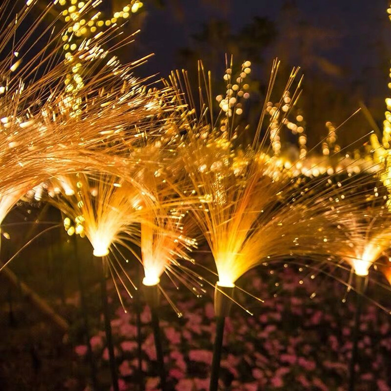 led光纤芦苇灯户外防水景观插地灯发光花海烟花灯亮化工程装饰灯