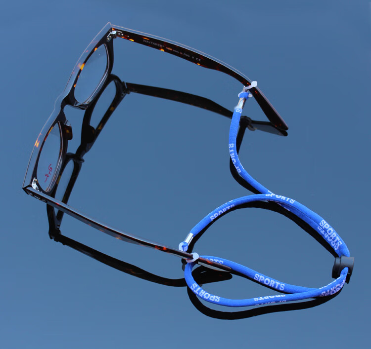 夏豹运动眼镜防滑绳打篮球足球眼镜防滑带防摔防脱防掉落儿童眼镜绳