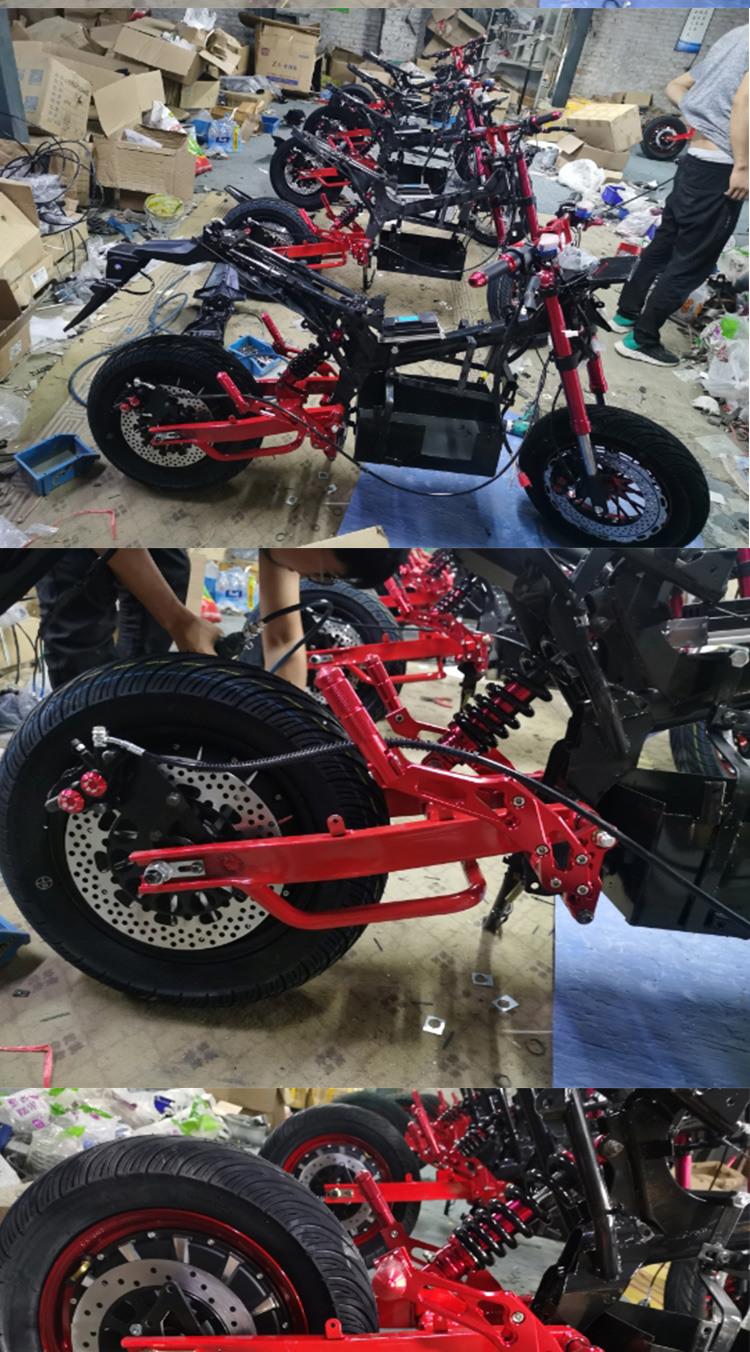 定制适用于电摩小猴通用平叉配件加强加厚电动车m3m5改装猴子怪兽z6一