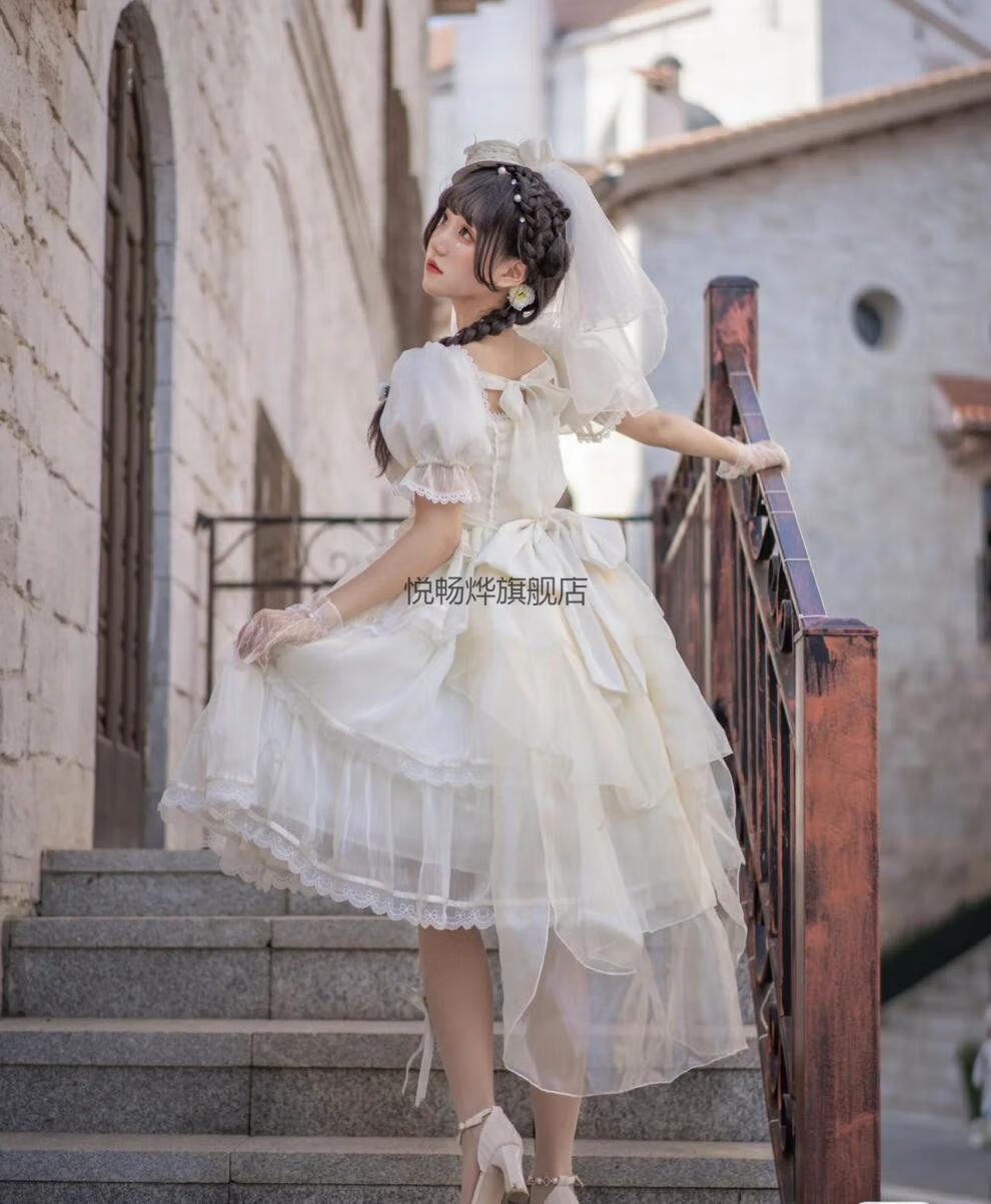 【现货速发】芙拉小姐lolita全款现货 wf原创芙拉小姐洛丽塔lolita裙