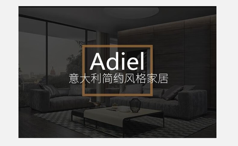 绿林咖 沙发 2020新款极简小户型客厅香蕉沙发后现代北欧三人意式轻奢创意沙发 双人位(1.7m) 其他
