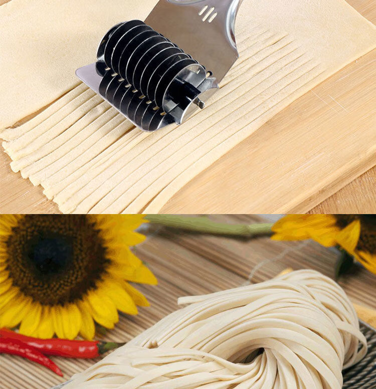 抖音同款手擀面神器器手动面条手工不锈钢面条金丝饼划丝压面机滚轮