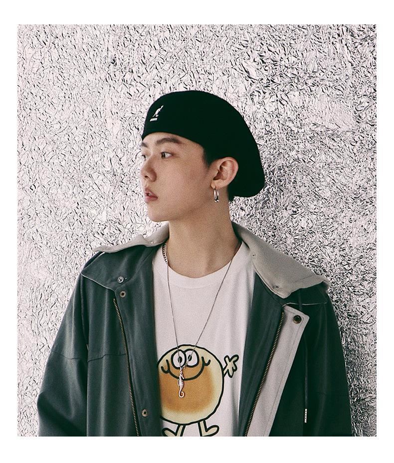 zunchang白敬亭贝雷帽子男士冬季ins潮大头围反戴前进画家帽子女春秋