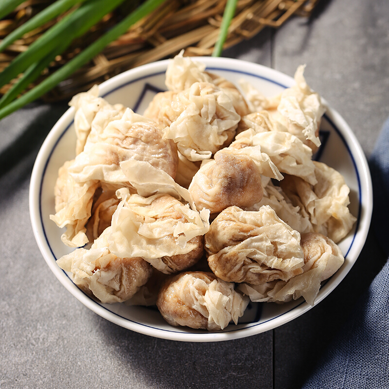 福州特产手工速冻云吞福建小馄饨500g福州鱼丸500g
