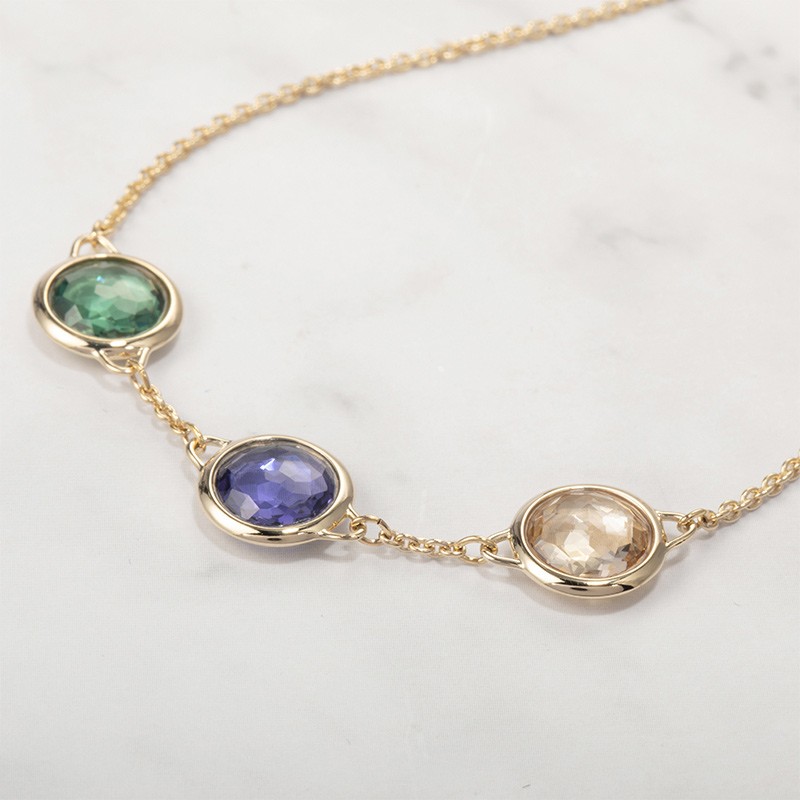 swarovski施华洛世奇时尚优雅女士手镯手链情人节礼物礼物金色5565550