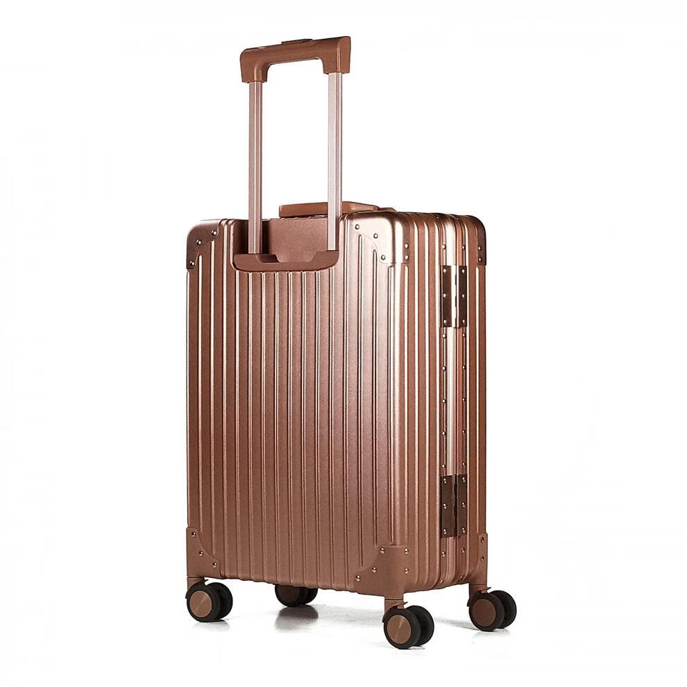 卡帝乐鳄鱼(cartelo) 行李箱女网红ins潮大学生专用新款拉杆箱子24吋