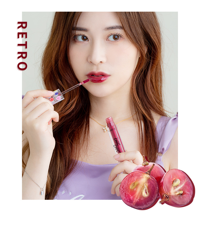 flortte花洛莉亚大飒蜜牛奶唇酪果冻镜面水光唇釉水雾唇露口红1斩男