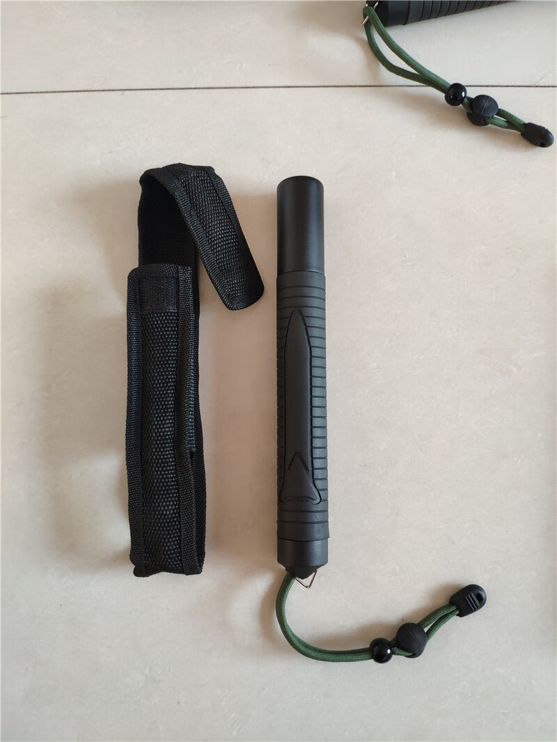 橡胶棍橡胶甩棍硬聚酯伸缩棍塑料车载男女防身自卫短棍