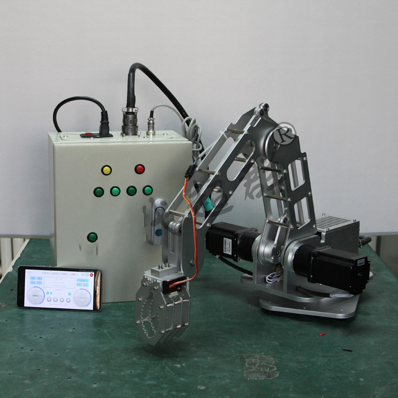 mamen智能桌面机器人机械臂工业机械手爪子负重4kg编程控制小型3轴