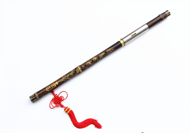 天然紫竹老竹 可拆型双节横吹巴乌 f/g调 学生小成人初学乐器 卡其色