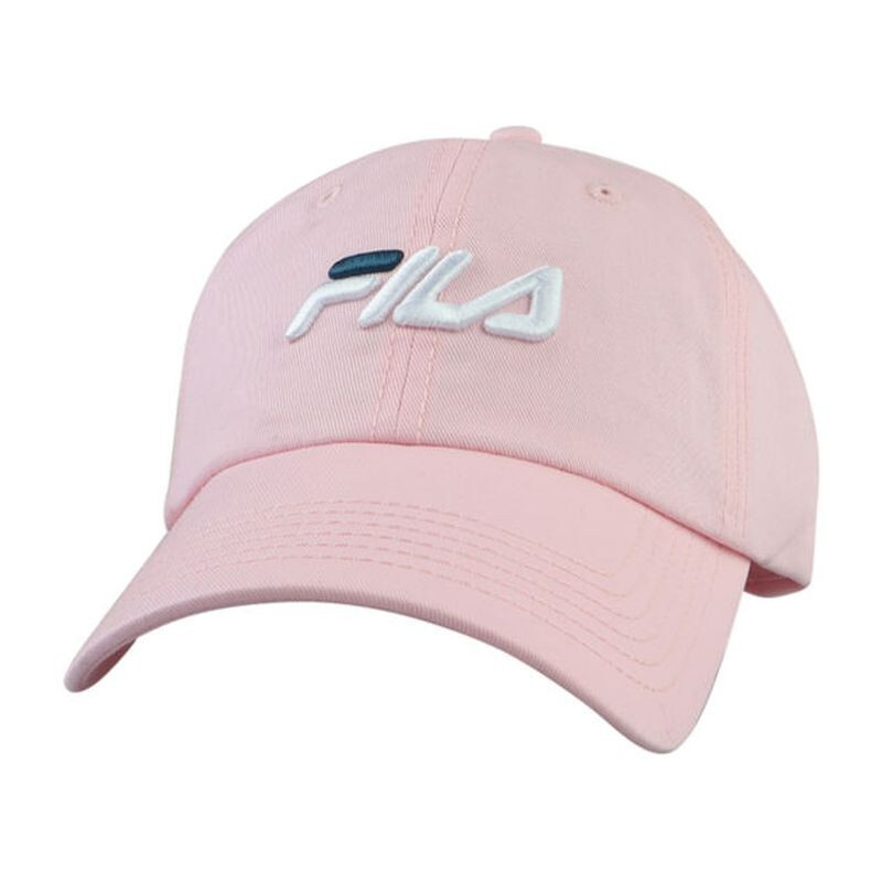 斐乐fila棒球帽女帽帽子遮阳纯棉经典logo运动休闲百搭时尚舒适白色