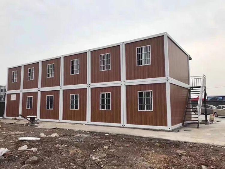 彩钢活动板房 集装箱移动房屋定制防火岩棉彩钢房工地住人简易活动