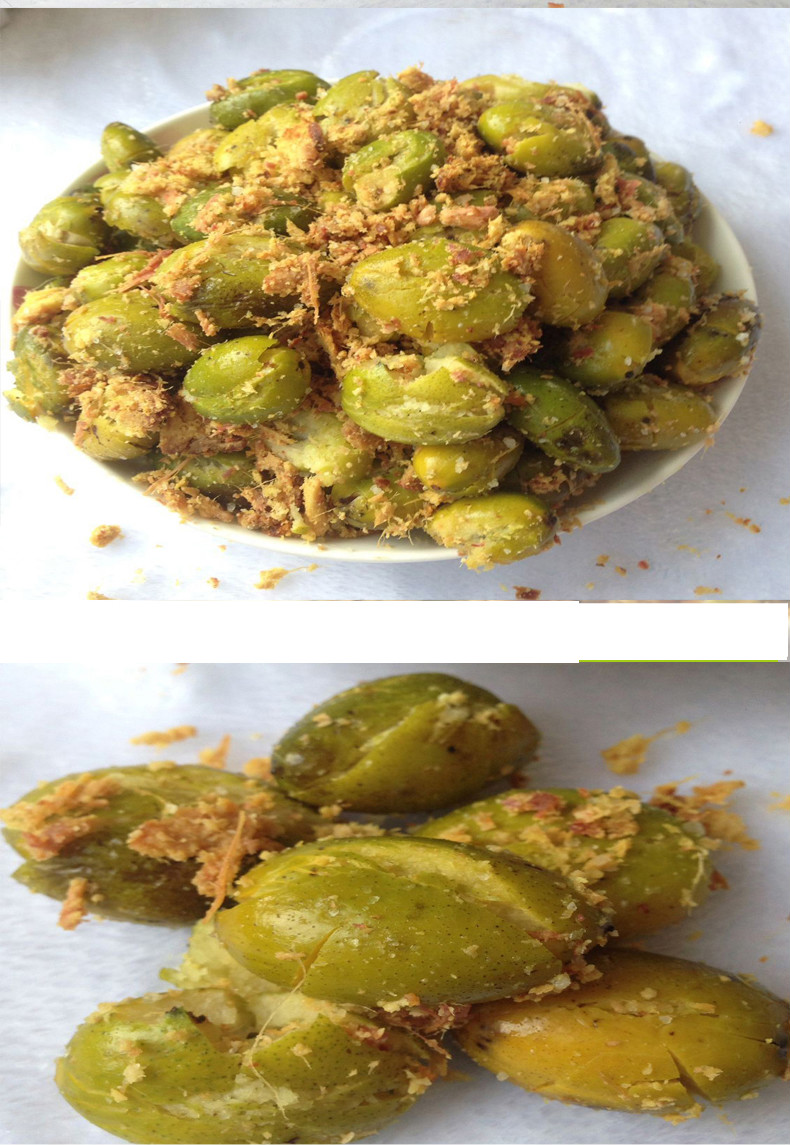 橄榄南姜橄榄散 零食酸甜糖醋橄榄 咸橄榄糁潮汕特产500g 南姜橄榄(特