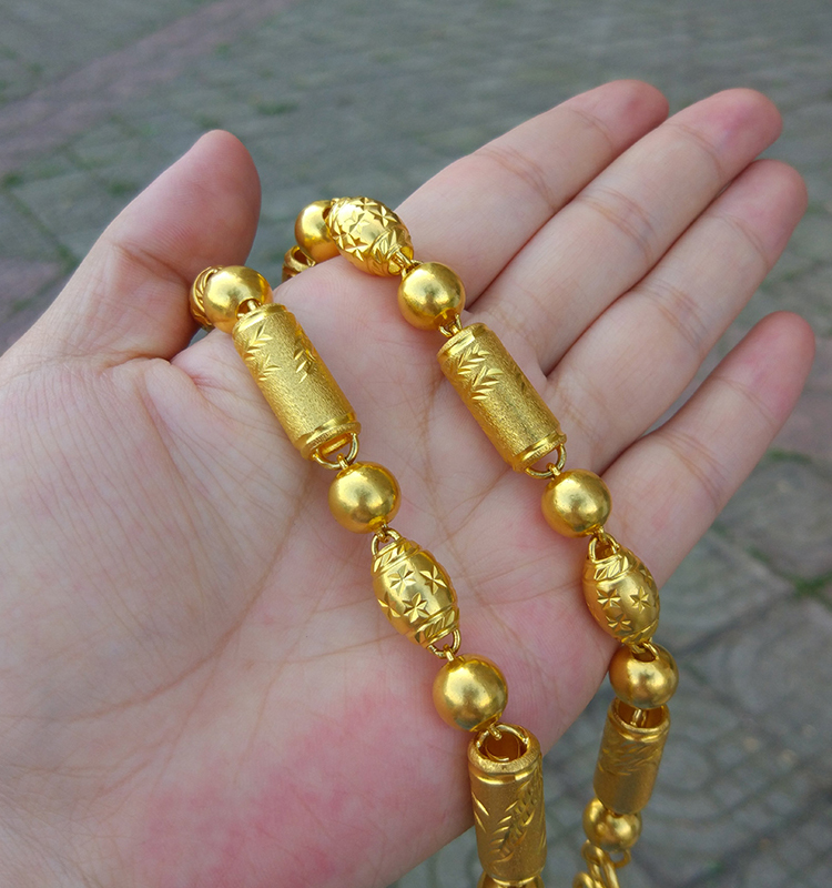 10毫米龙凤桶珠项链 重约95g长65cm【图片 价格 品牌 报价】-京东