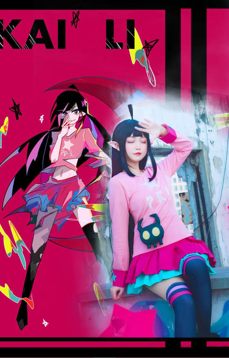 玫瑰战争 凯莉cos假发 身高150【图片 价格 品牌 报价】-京东