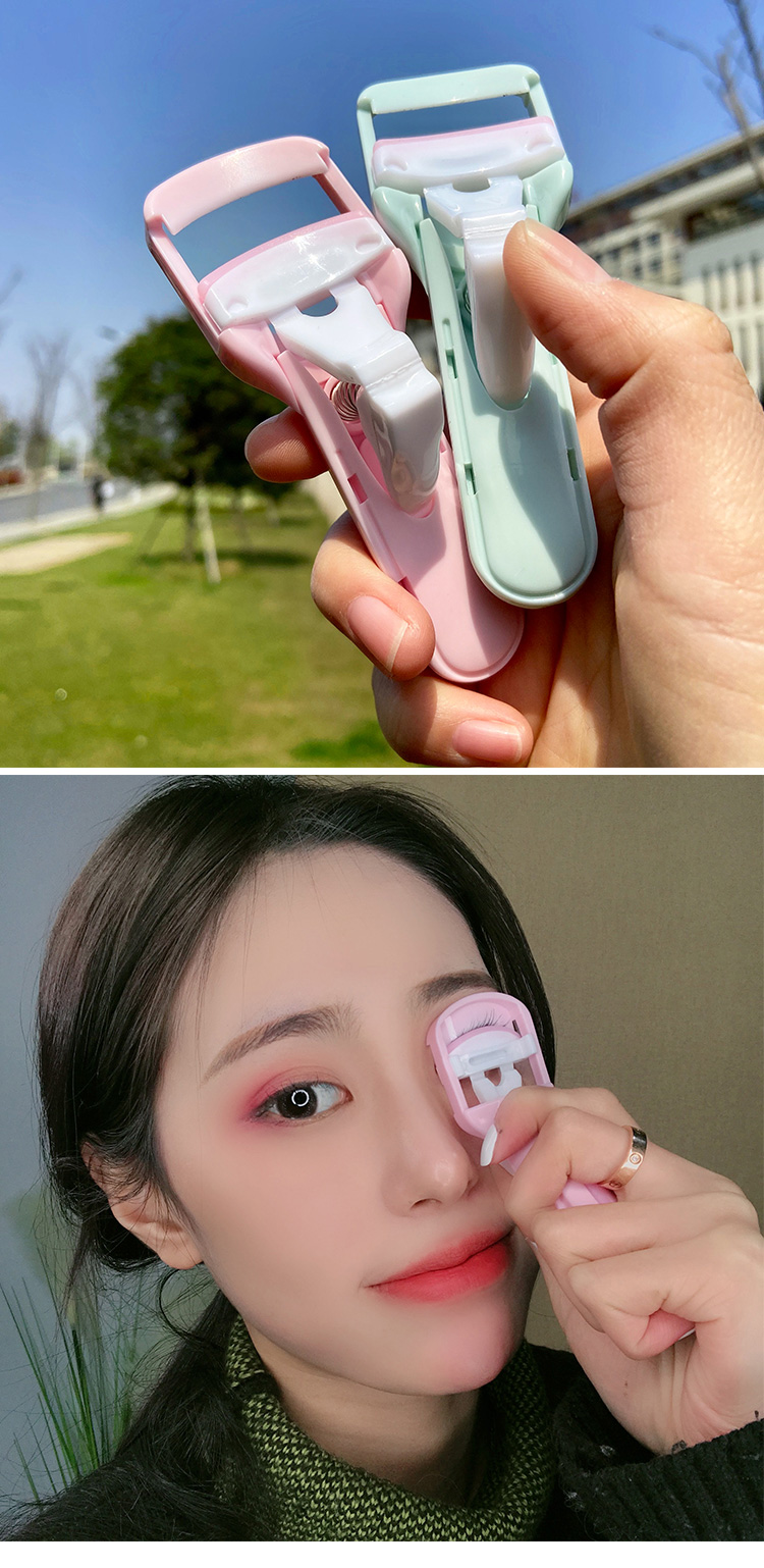 新版玛丽安睫毛夹卷翘持久定型自然卷便携按压眼睫毛夹器小型局部