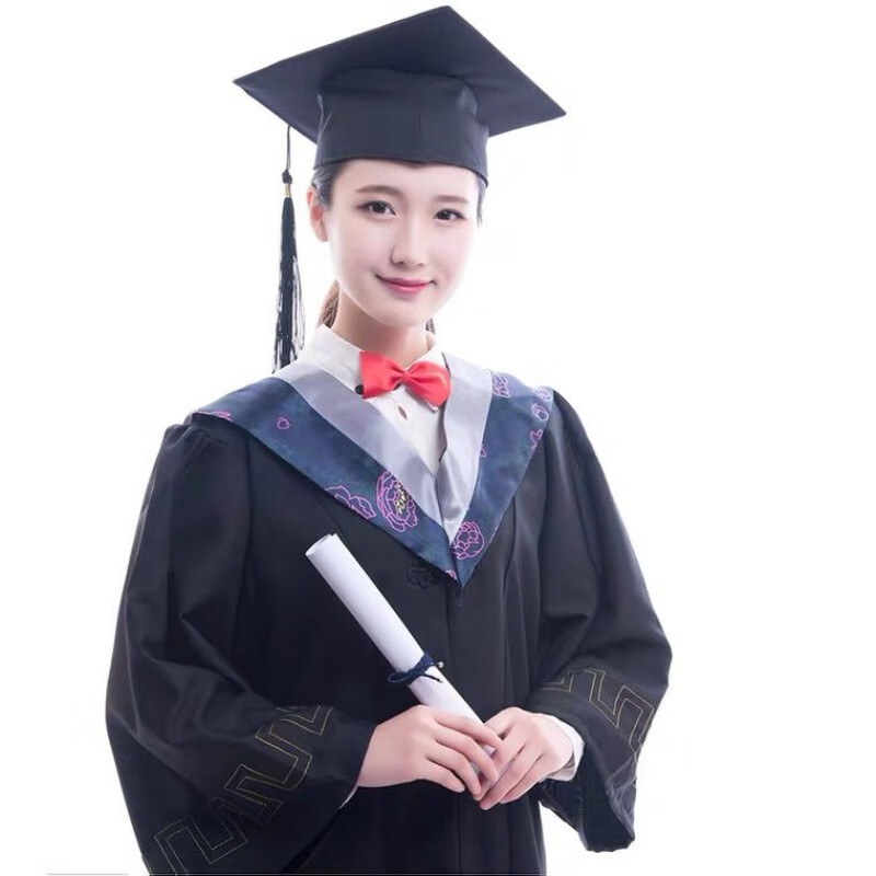 博士学位服学位学士服毕业礼服大学生男女学院风工科本科文科硕士博士
