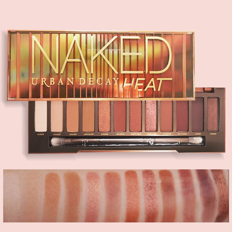 衰败城市（URBAN DECAY）眼影盘 UD12色南瓜盘 Naked Heat眼影盘 彩妆礼物 七夕情人节礼物 衰败城市南瓜眼影盘丨经典百搭