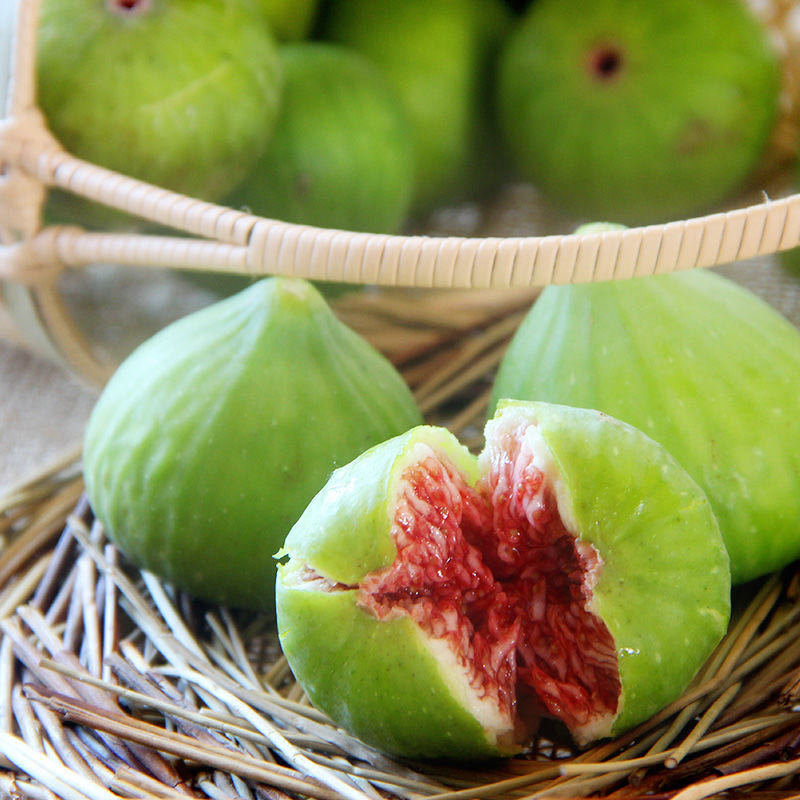 无花果鲜果威海荣成青皮无花果孕妇时令水果整箱现摘现发顺丰空运安全