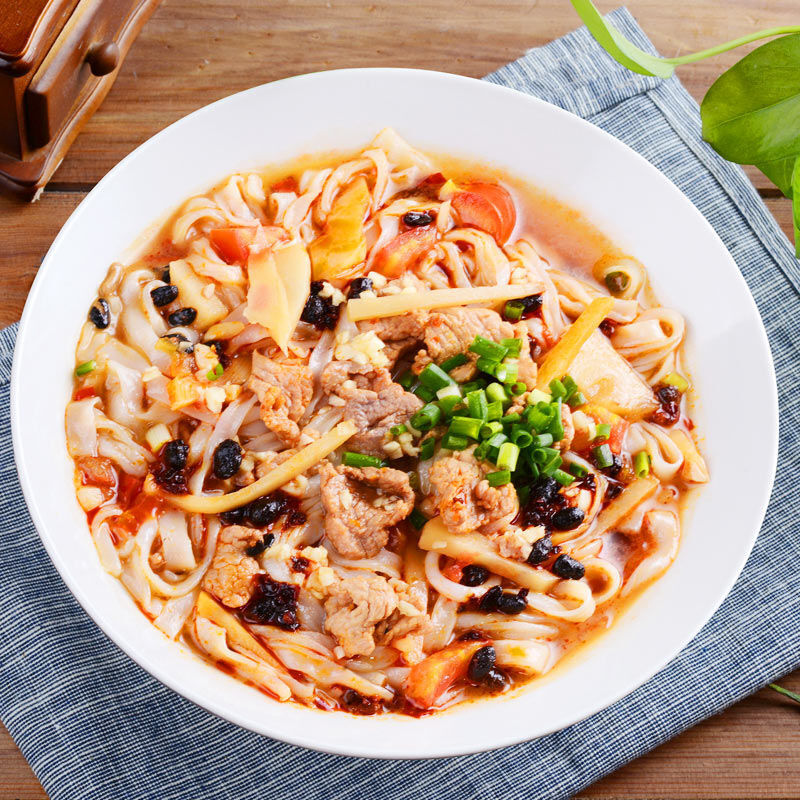 南宁老友粉252克3袋5袋南宁老友粉邕州老街扁粉切粉广西特产美食3袋