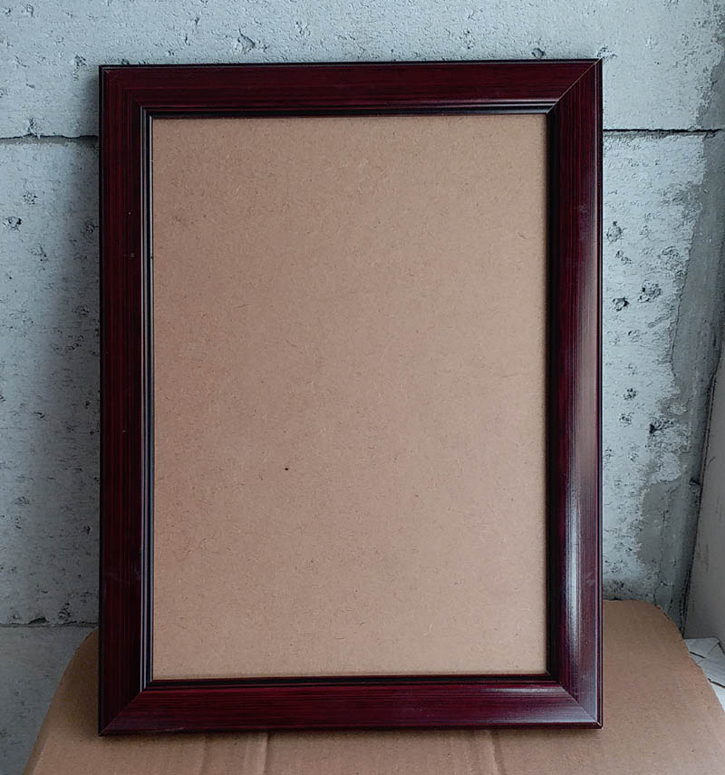 a3加大实木相框31x43放过塑后a3照片的画框镜框照片画框透明随恋 白色