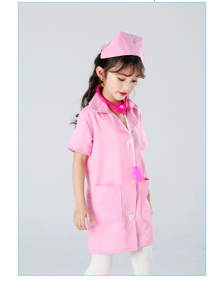 【年终盛典】护士服儿童服装儿童小护士服装玩具套装女童大褂过家家
