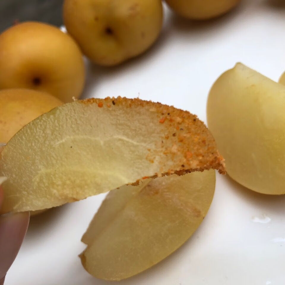 广西特产水泡梨沙梨腌梨新鲜水果加甘草腌制甜脆泡梨 不辣 沙梨切片