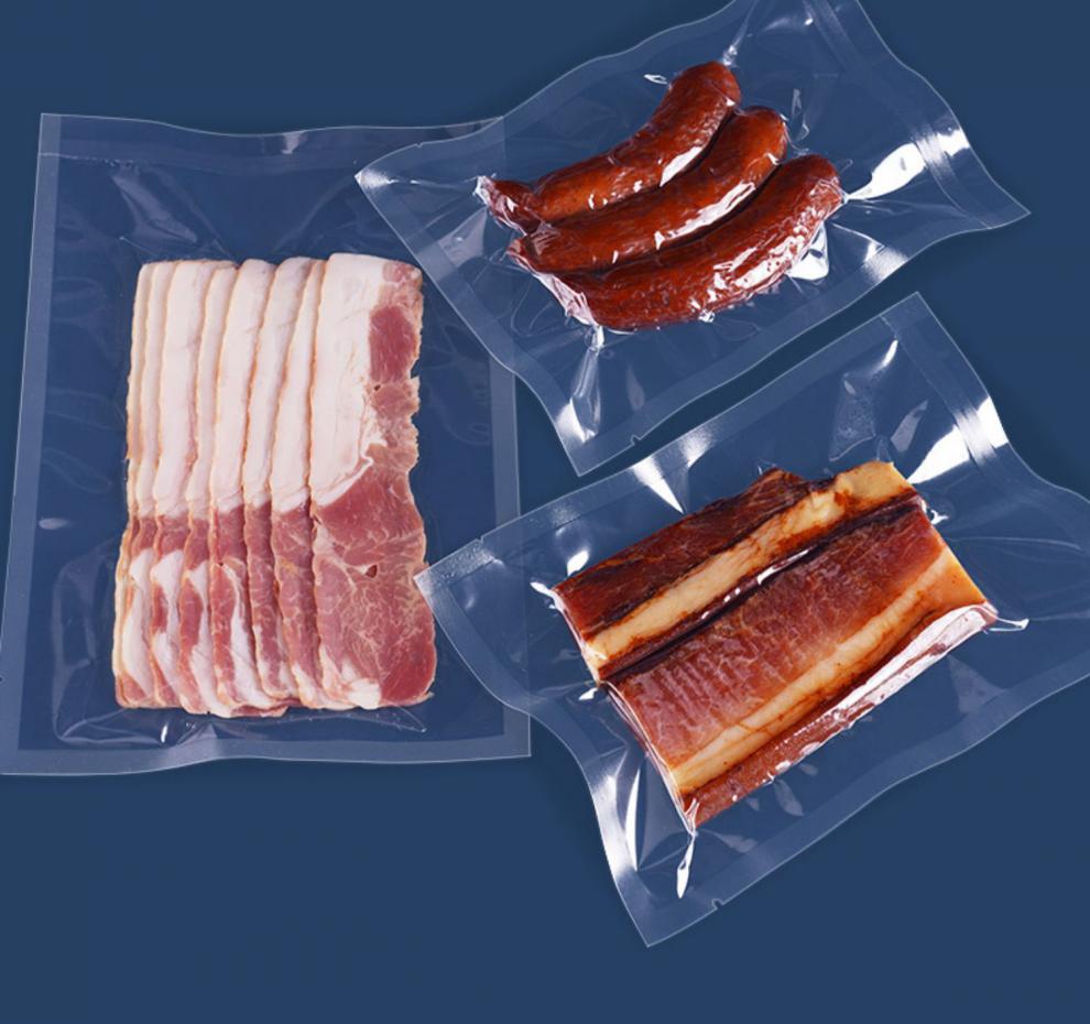 加厚尼龙真空食品包装袋子熟食高透明商用光面塑料24丝32丝3040cm16丝