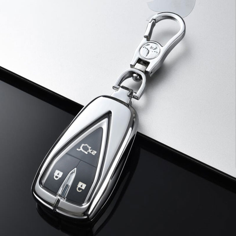 长安cs75蓝鲸版钥匙套 2022款豪华版专用全新汽车锁匙包金属保护 d款