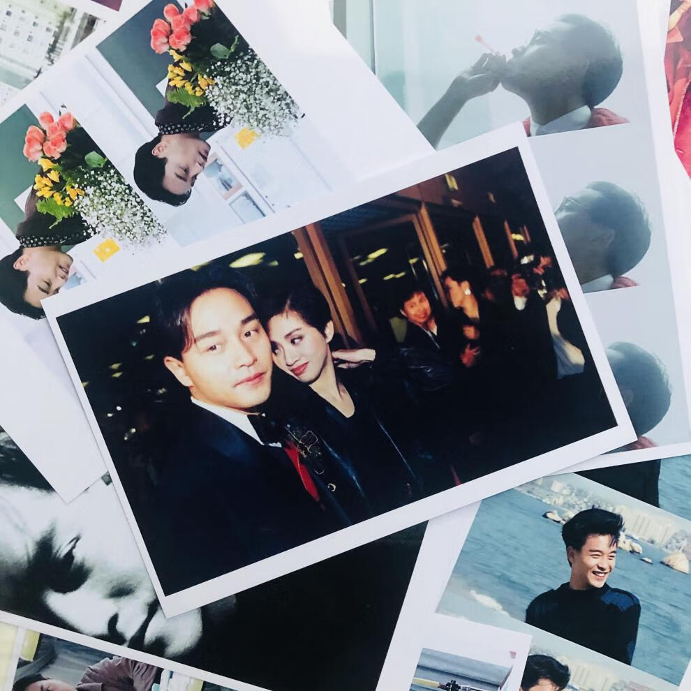 leslie张国荣周边写真照片电影剧照明信片拍立得海报定制十套全六寸