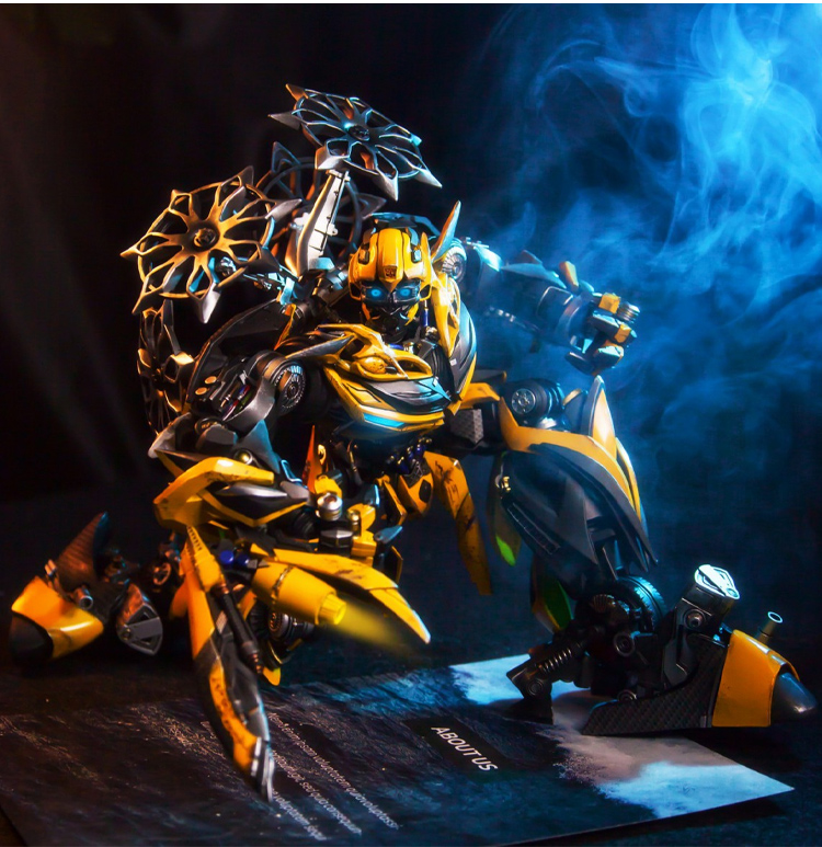 万代bandai大黄蜂变形金刚手办合金同款模动漫comicavec