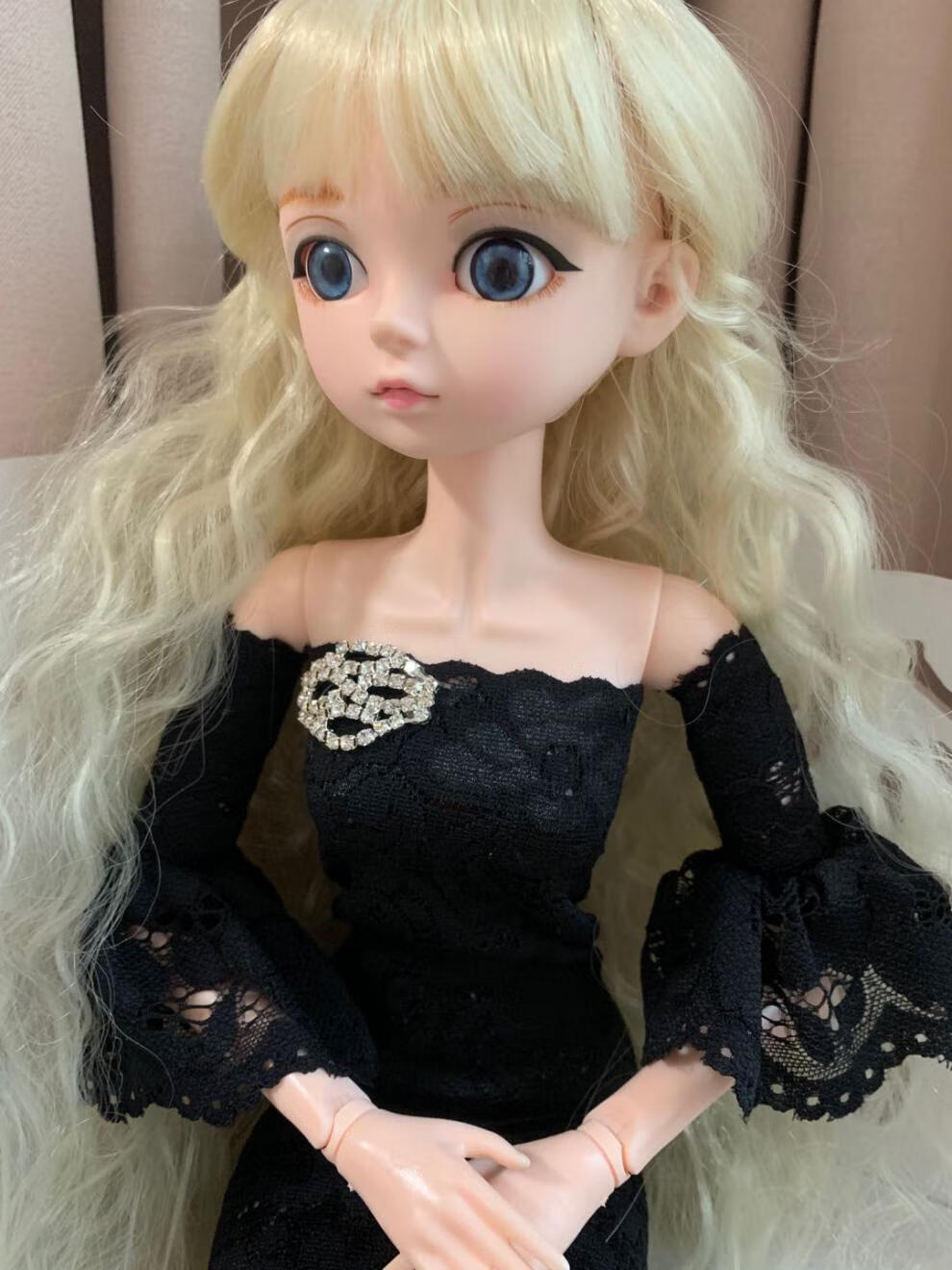 60厘米娃娃衣服换装60cm厘米娃娃穿衣服裙子婚纱裙时装裙女孩玩具