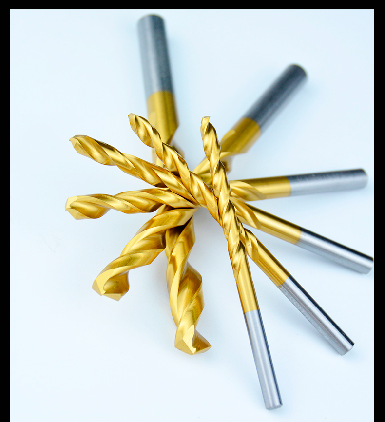 进口m42高钴霸王钻304不锈钢专用镀钛麻花钻头手电钻打孔钢铁超硬 4.