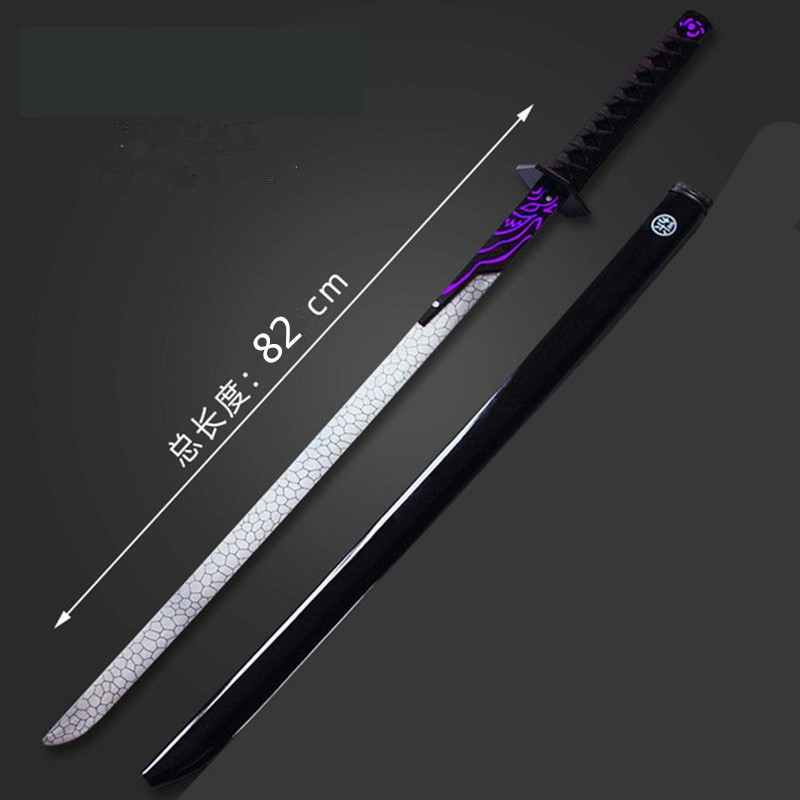 刺客伍六七磨刀千仞的刀金属合金大号魔刀千刃觉醒版玩具模型假刀