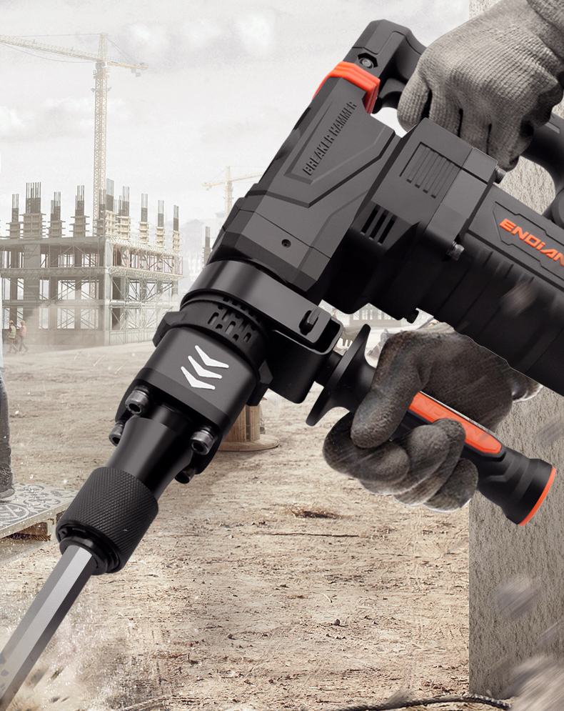 定制恩典大功率冲击电镐开槽拆墙工业级电锤单用混凝土电稿重型搞恩典