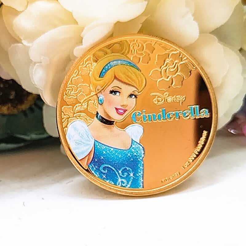 牙仙子换牙金币小孩子礼物儿童掉换乳牙齿收藏奖励金属纪念币玩具京固