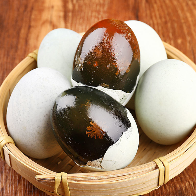 新店开业福利大派送限时抢购!土鸭蛋松花蛋大皮蛋变蛋 70-80克2枚